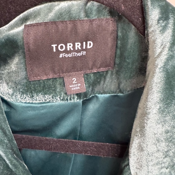 Torrid Velvet Moto Jacket - Picture 5 of 6